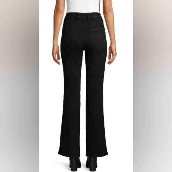 Last Pair☆L@@K☆NWT JORDACHE Vintage "Reese" Black High Slim Bootcut Jeans☆Sz 28 - Picture 5 of 16